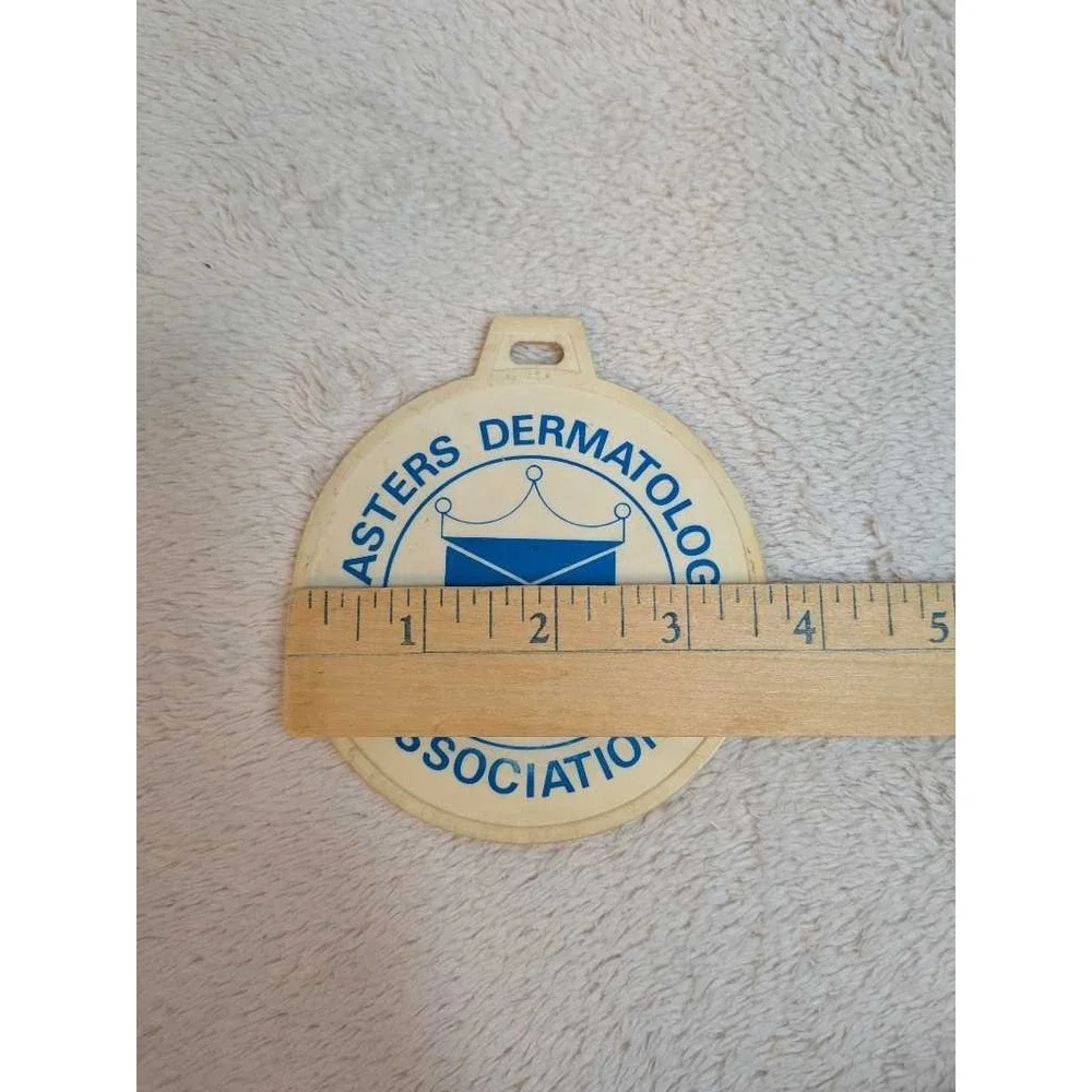 Masters Dermatologic Association Round Tag Award Medical Professional Collectibl